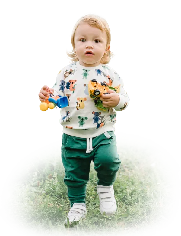 A toddler exploring at Young Smarties Child Care Centre in Rivervale